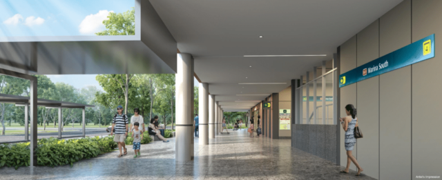 One Marina Gardens Marina South MRT